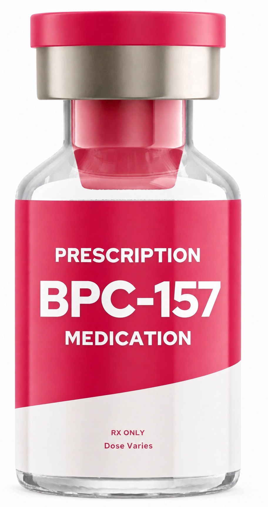 Medication vial representing clinician-guided peptide programs