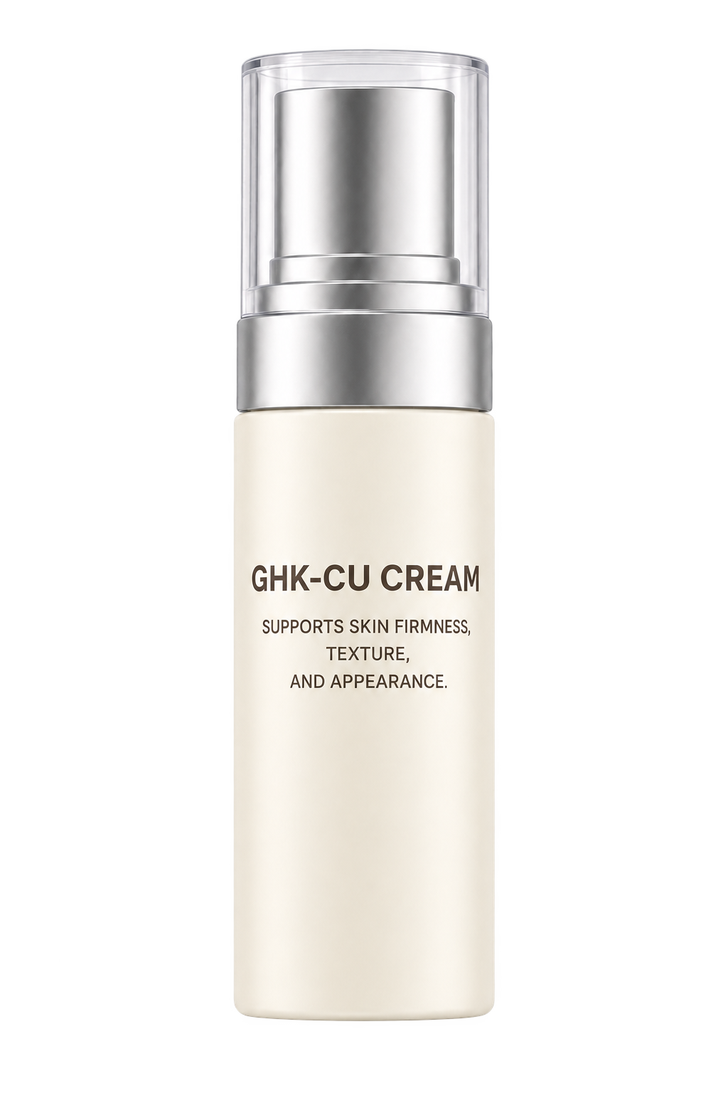 Prescription skincare cream in a modern pump bottle